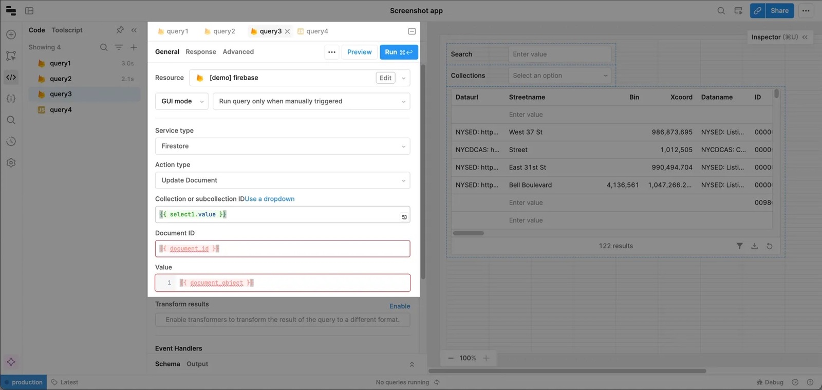 Passing additionalScope values to the update query