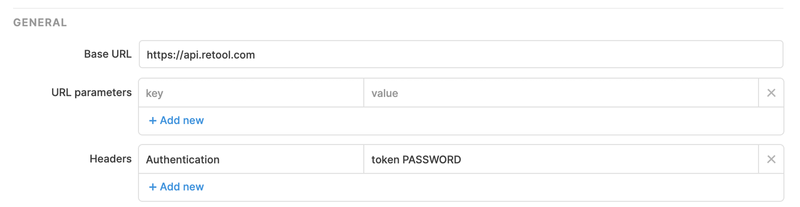 Using the authentication token in a header