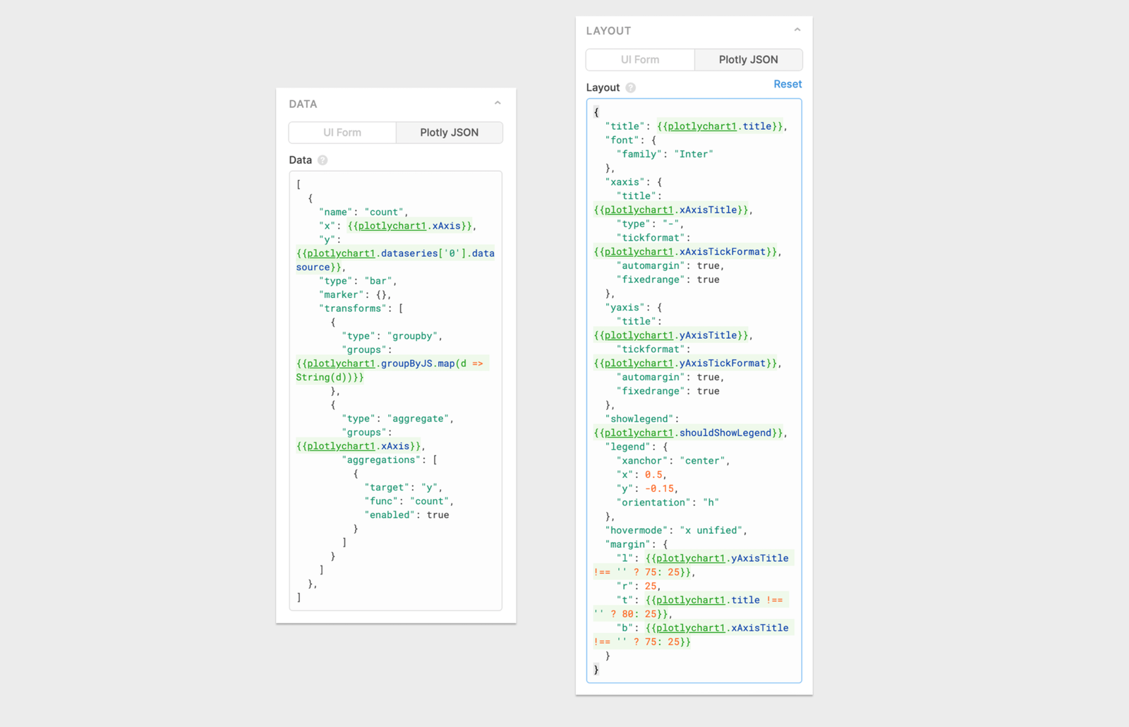 Editing Plotly JSON