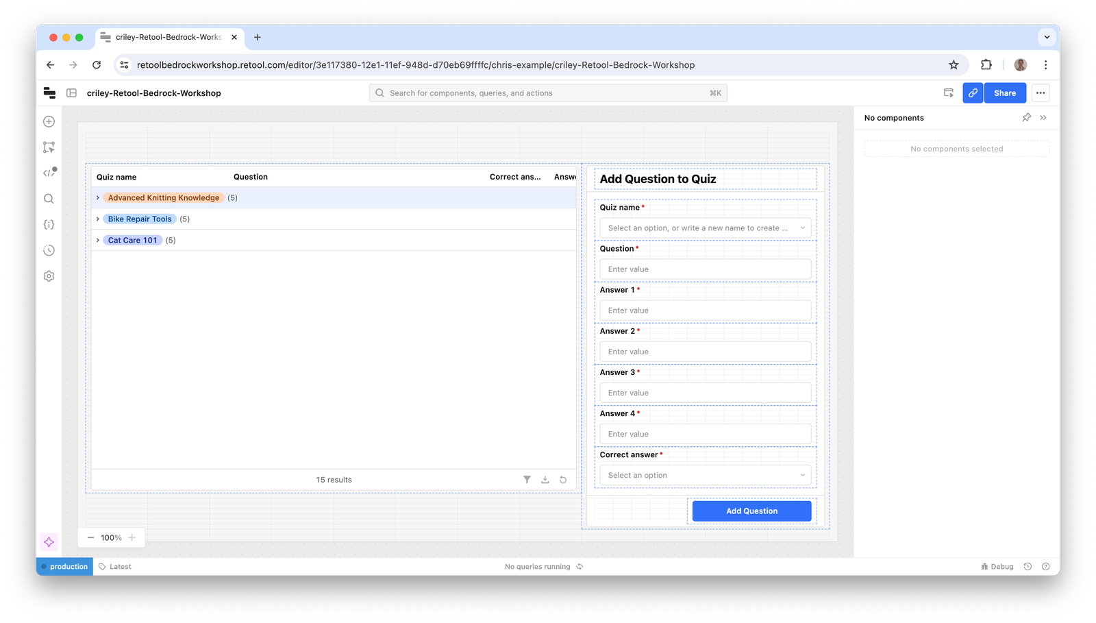 App Components