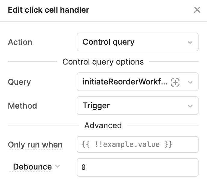 Click handler