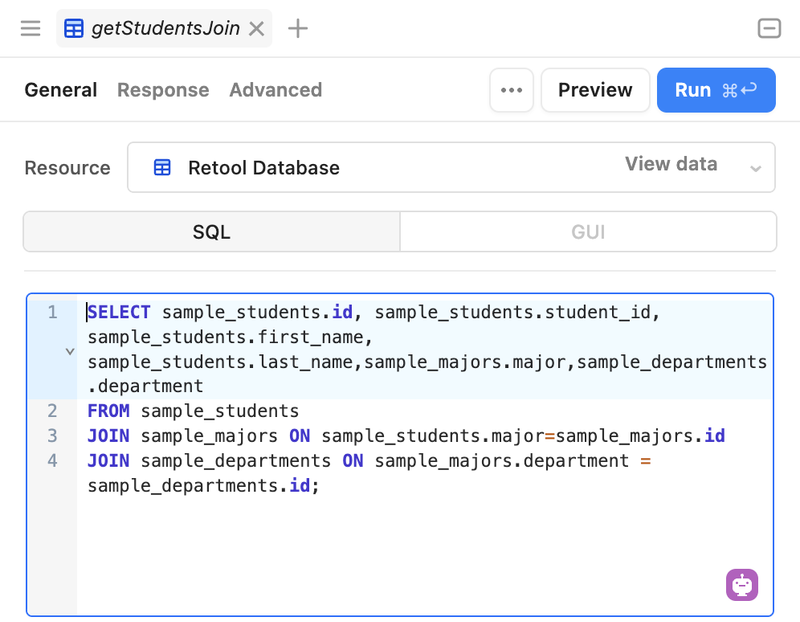 SQL JOIN query