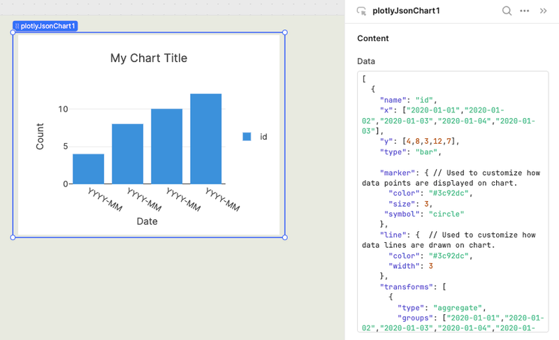 Editing Plotly JSON