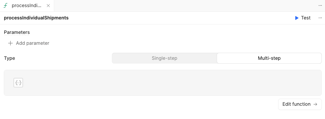 Multi-step function