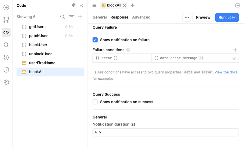 patchUser endpoint URL and body