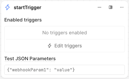 Workflow Start Trigger