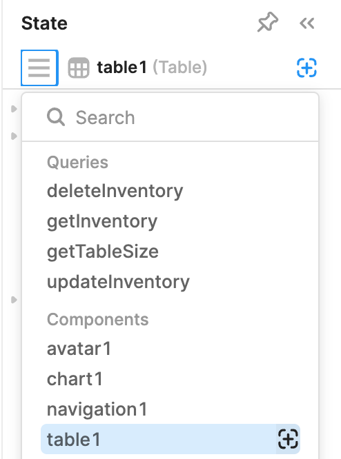 State inspector with table1