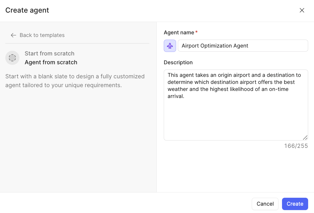 Agent name and branding configuration
