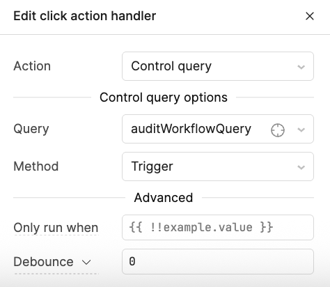 Event handler configured to invoke workflow