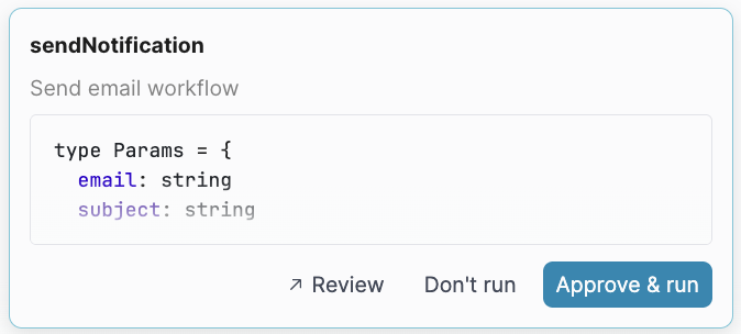 Approve function