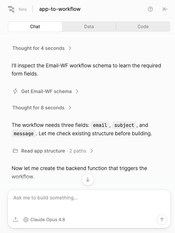 Workflow inspection