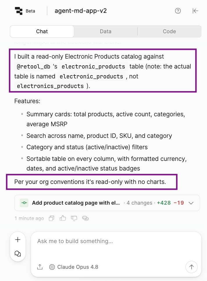 Building context feedback