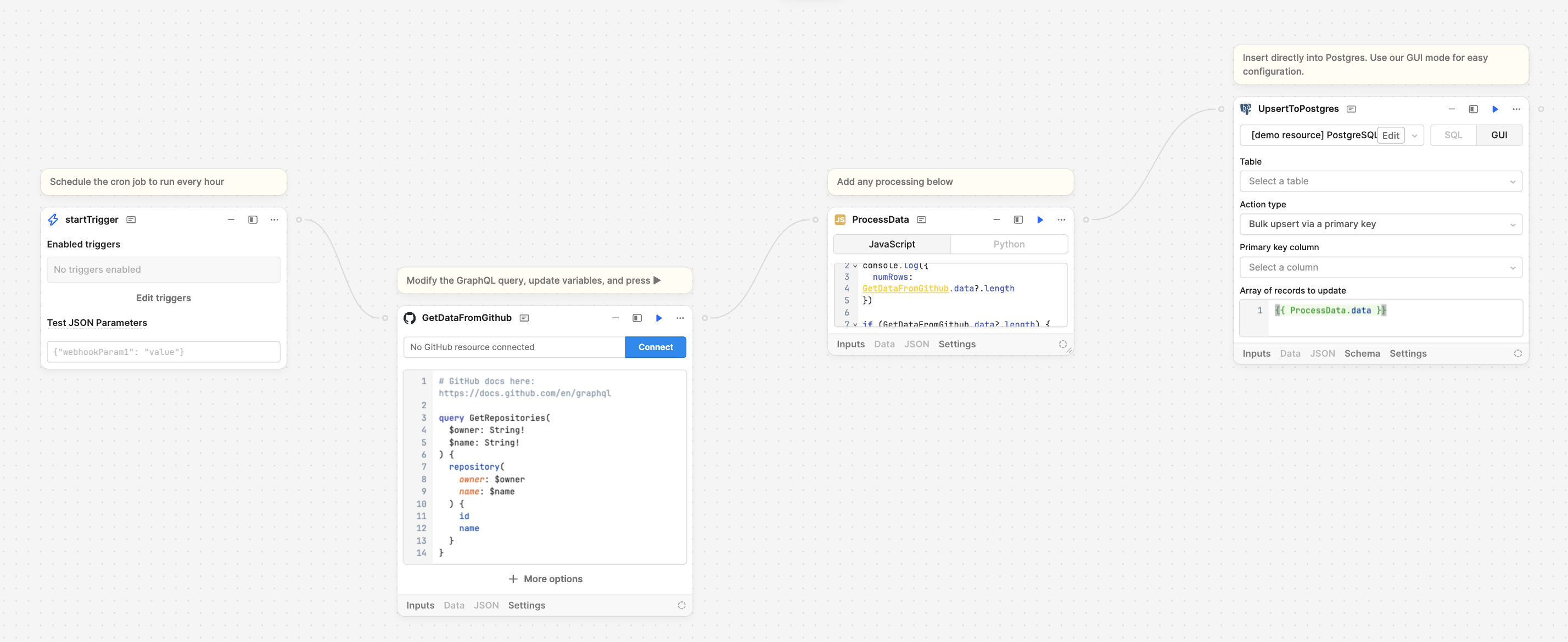 Workflow control flow | Retool Docs