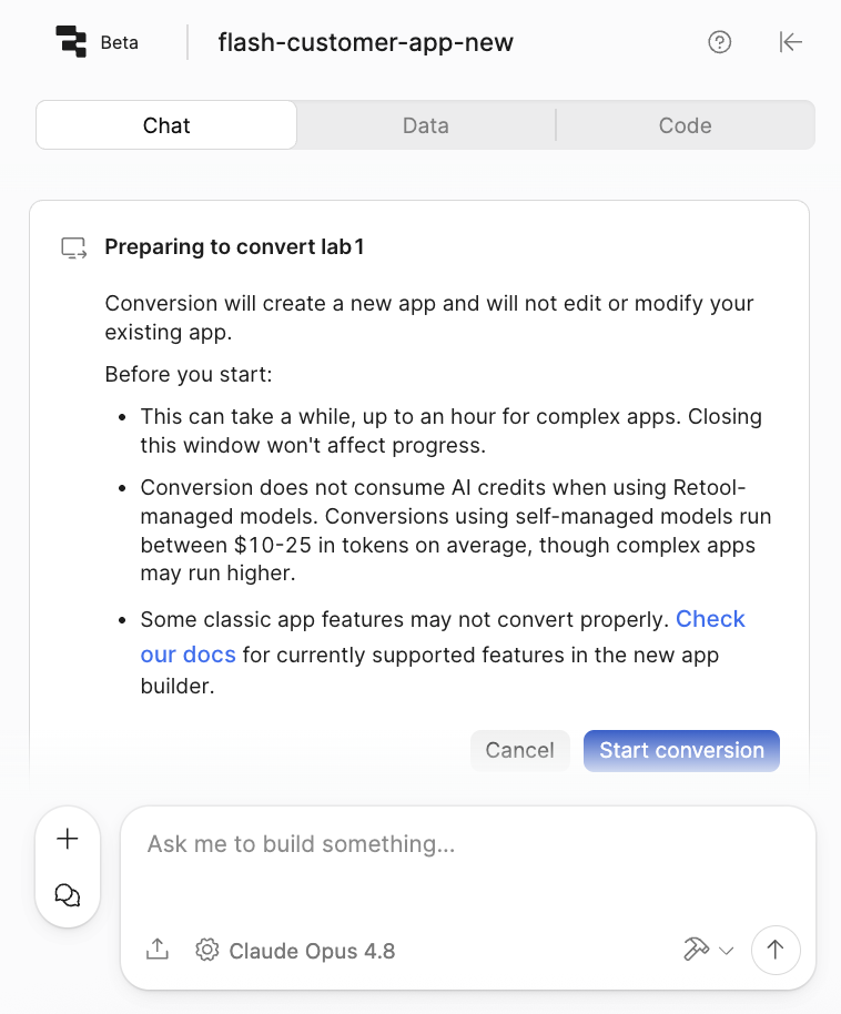 Convert classic app dialog
