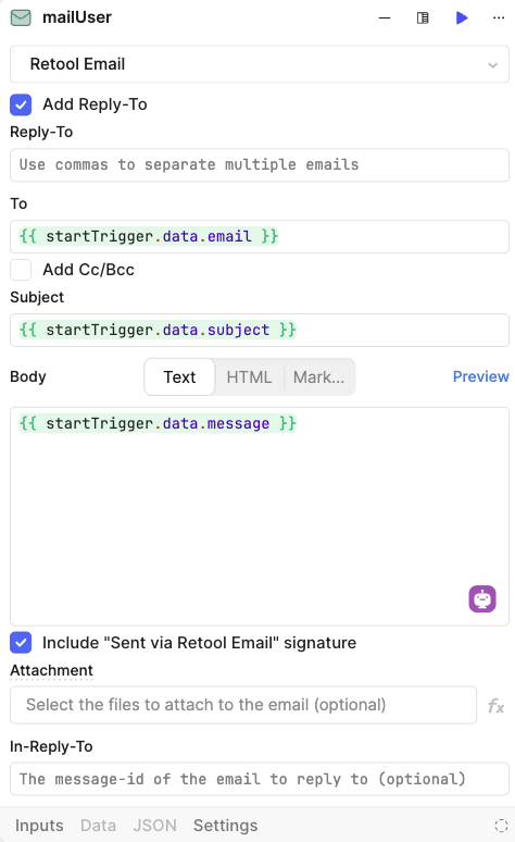 Resource query block