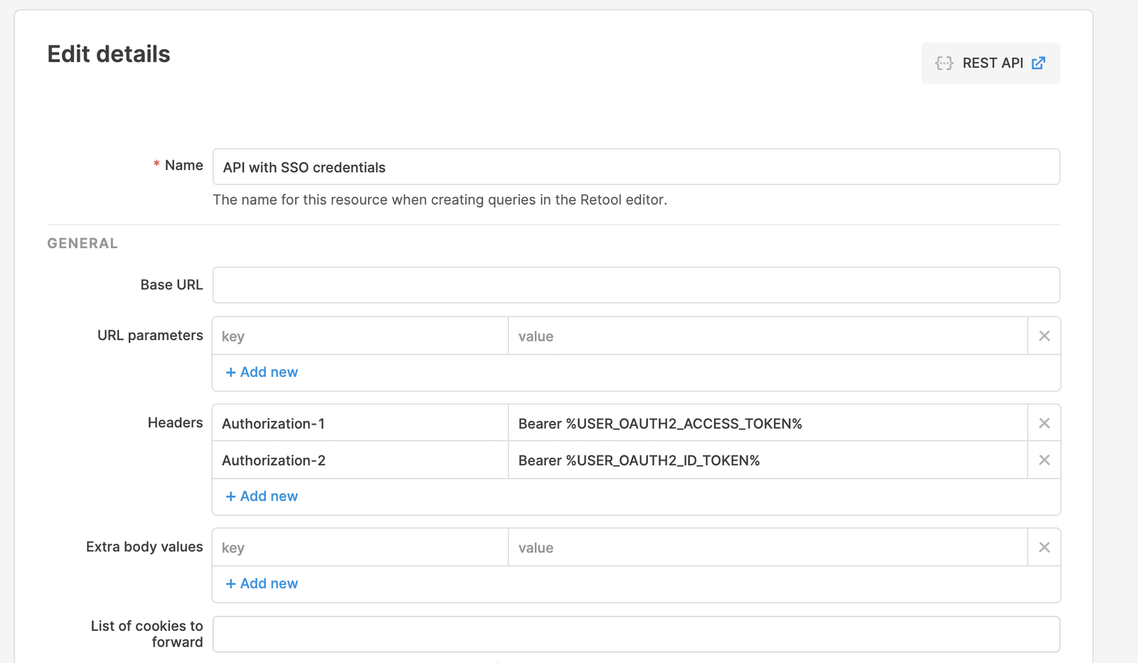 Example using OAuth JWTs in resources