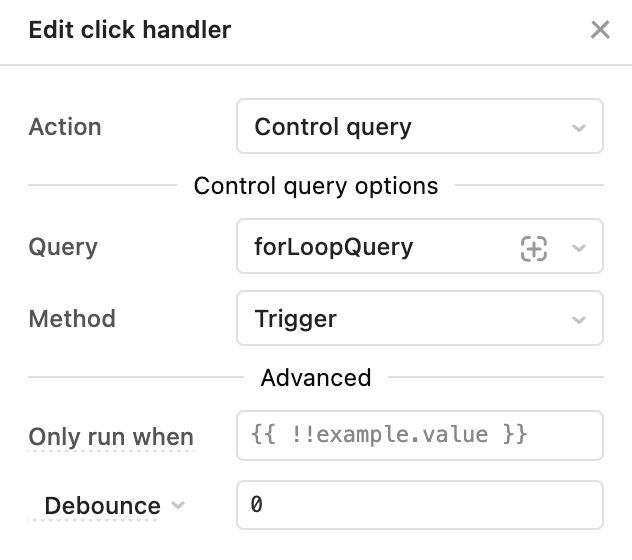 Button event handler
