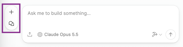 New thread button