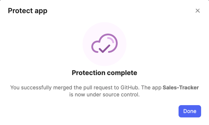 Protection complete