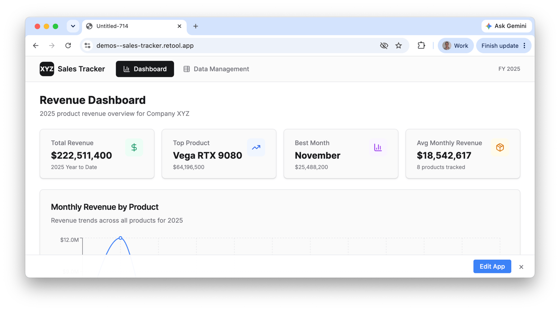 Published App