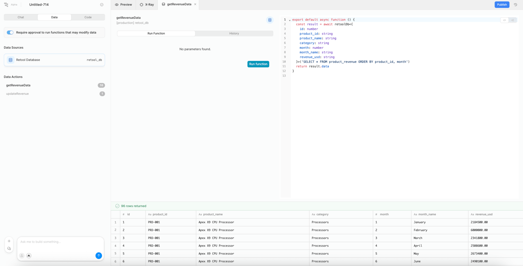 Data Actions